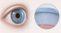 persistent ocular symptoms after covid 19 point to neuroinflammation