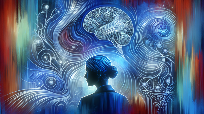 Simplified brain with chatbot bubble showing Parkinsons disease AI safety monitoring